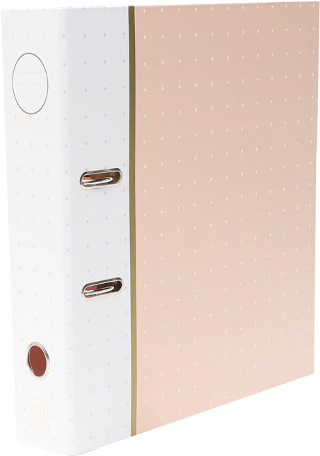 Ancor-Binder Unique A4 2r 8cm Punkte rosa – an-121810-c