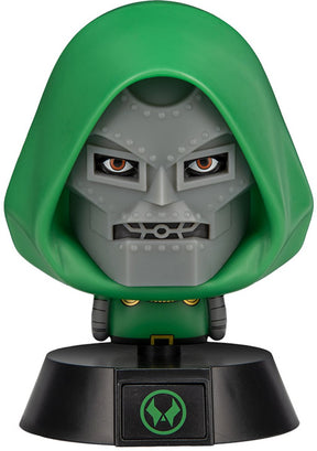 Paladone marvel dr doom icon light – 11 cm mini character lamp – verzamelbare displaylamp op batterijen –
