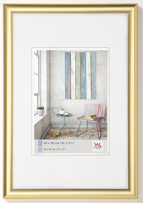 Walther trendstyle - Kunststoffrahmen - Fotogröße 50x70 cm - Gold