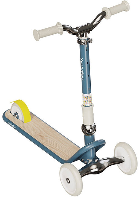 Yvolution – Glider Classic Scooter – Blau – faltbar und verstellbar