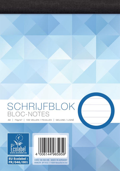 Work Work 5 Schreibblock Work liniert A6 100 Blatt