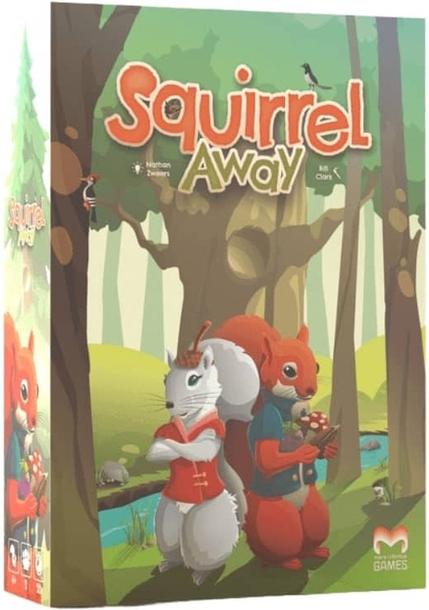 Mare infinitus games squirrel away - bordspel voor kinderen - sensomotorisch - strategisch