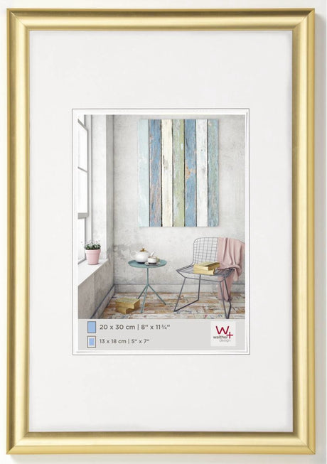 Walther trendstyle - Kunststoffrahmen - Fotogröße 50x60 cm - Gold