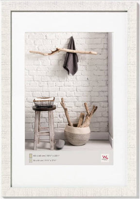 Walther home - houten lijst - fotoformaat 60x90 cm - polair wit