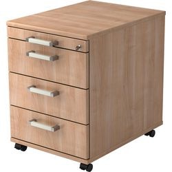 Bach mobiler Schubladenschrank Hammerer VAC30 N N CE braun 428 mm x 580 mm x 590 mm