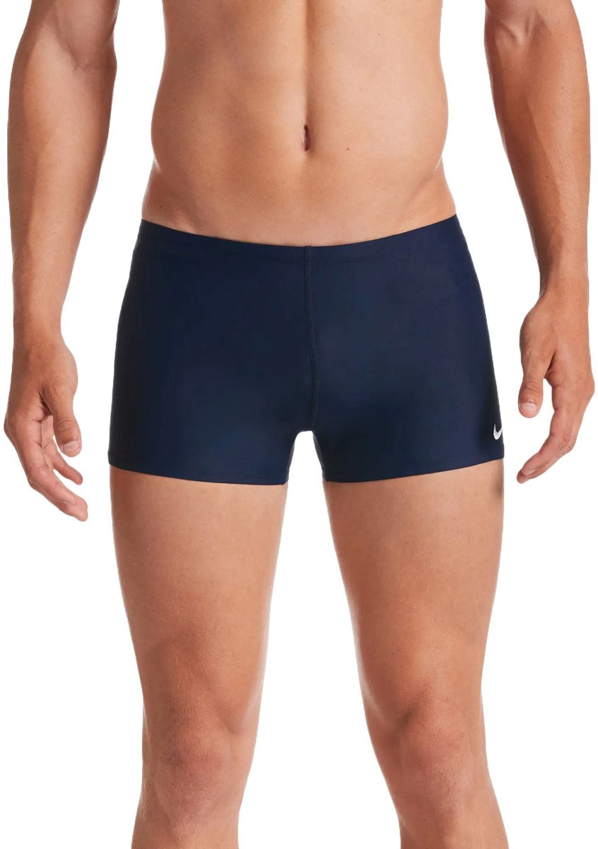 Nike solide Schwimmboxershorts mit quadratischem Bein für Herren – Größe 36