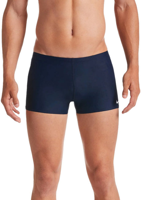 Nike solide Schwimmboxershorts mit quadratischem Bein für Herren – Größe 36
