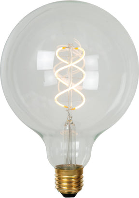 Lucide g125 - Glühlampe - ø 12,5 cm - LED dimmbar - E27 - 1x4,9W 2700K - transparent
