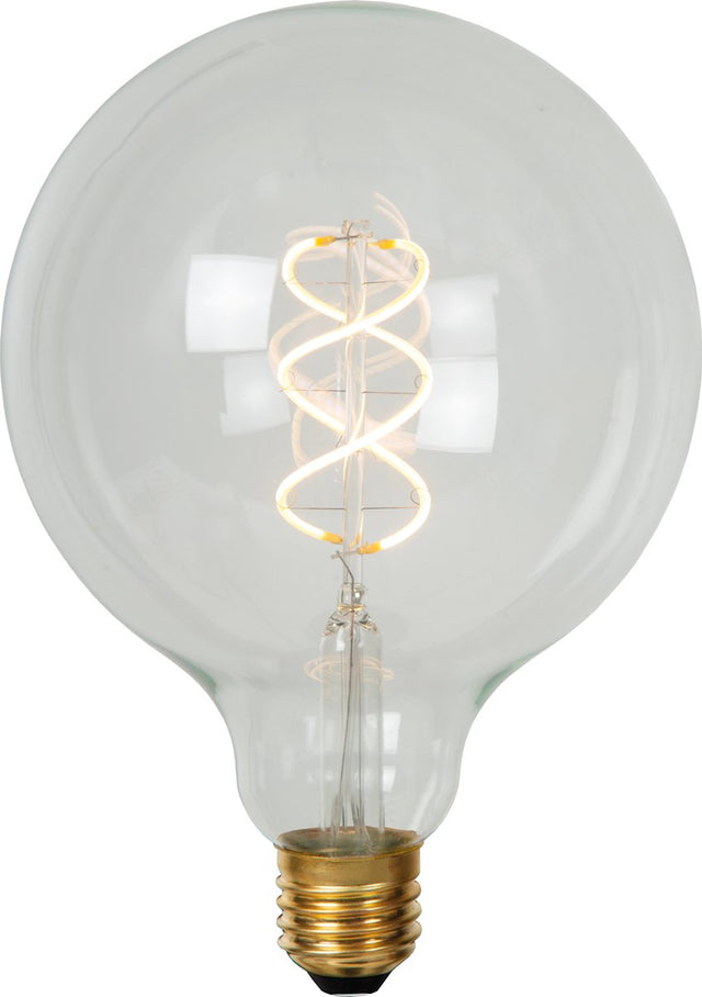 Lucide g125 - Glühlampe - ø 12,5 cm - LED dimmbar - E27 - 1x4,9W 2700K - transparent