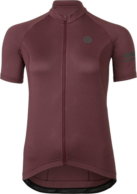 Agu core essential - fietsshirt - korte mouwen - dames - modica brown - maat l