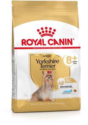 Royal Canin – Yorkshire-Terrier-Seniorenfutter – 8+ Jahre – 3 kg – unterstützt die Gesundheit