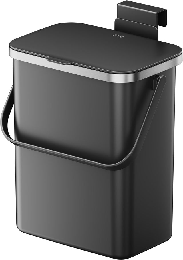Eko - puro plus food waste caddy 10 liter - zwart - kunststof