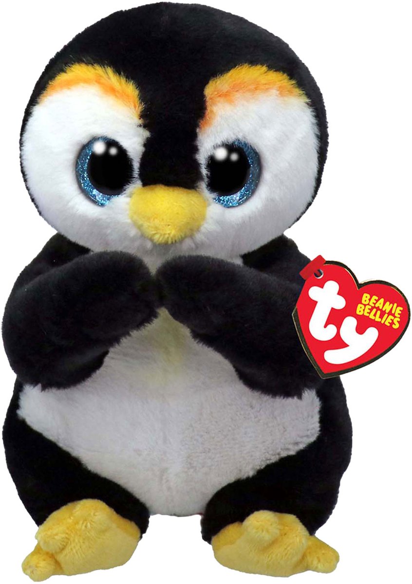 Ty Beanie Babies Bellies Neve Pinguin, 15 cm