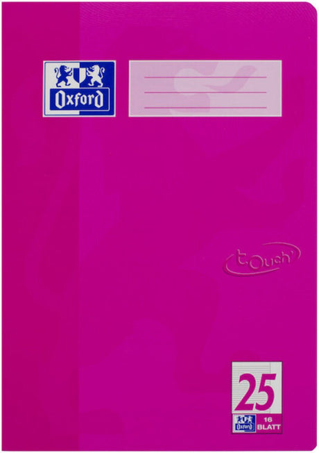 Oxford 400104369 schrijfblok schrift roze a4