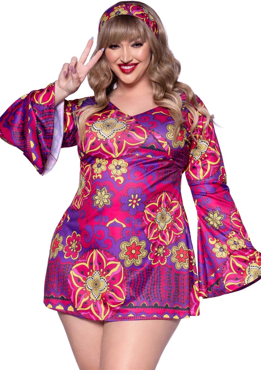 Leg Avenue Retro Go Go Kleid +
