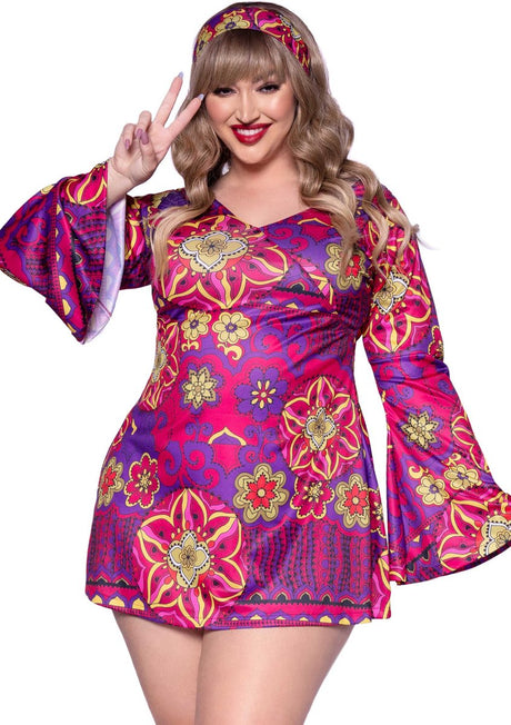 Leg Avenue Retro Go Go Kleid +
