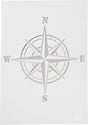 Viva-Dekorvorlage – flexible Zeichenvorlage – Hobby-Vorlage – Kompass – A4 – 21 x 29,7 cm –