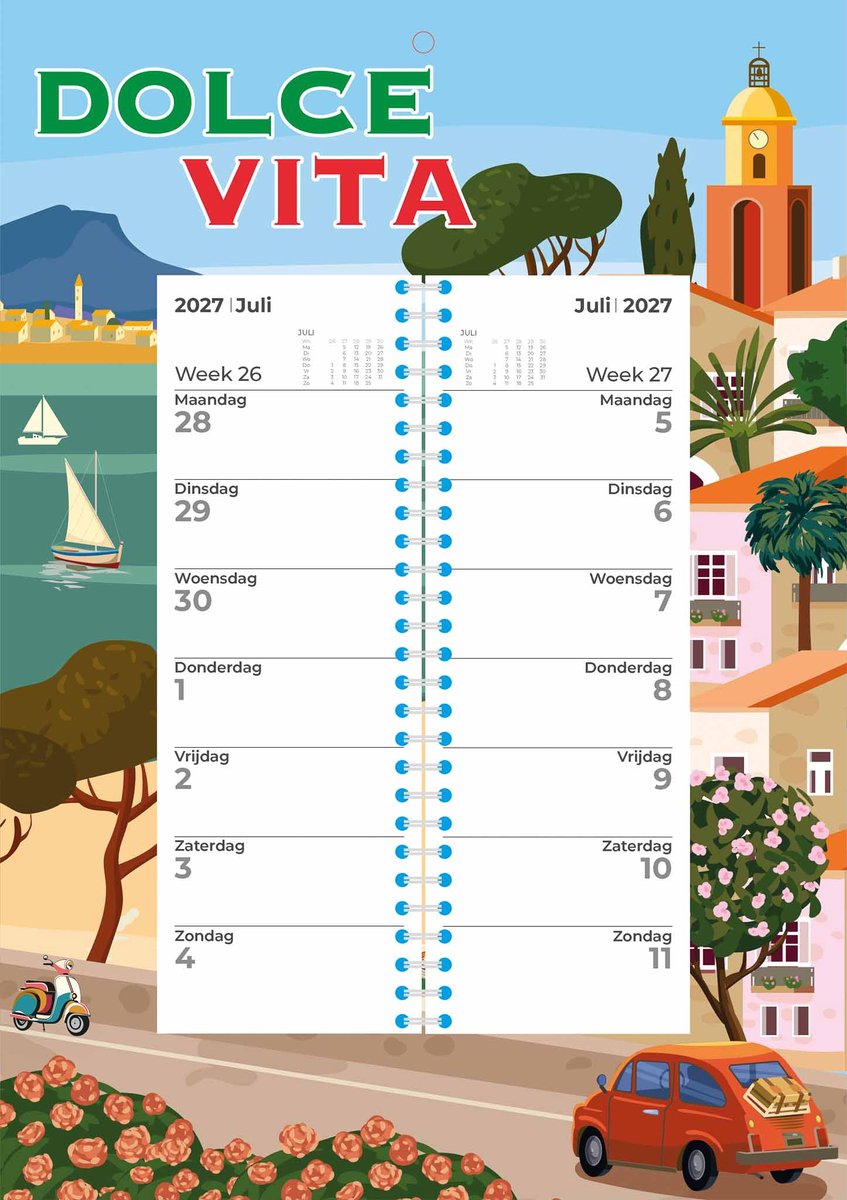 Plenty gifts dolce vita weekomleg kalender 2027