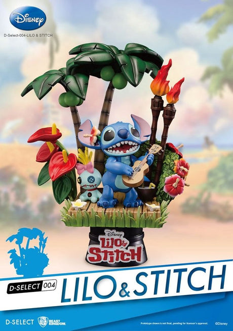 Lilo Stitch Stitch (D-Stage-Serie) Unisex-Bild – mehrfarbig – Standard