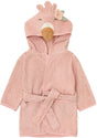 Little dutch blooming safari badjas - flamingo - roze - 74 80