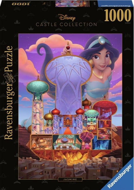 Ravensburger Puzzle Disney Schlösser Jasmin – 1000 Teile Cartoon.