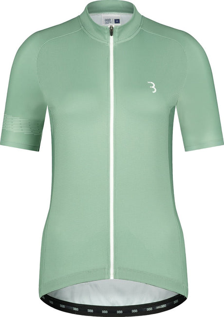 Bbb Cycling Radshirt Damen Kurzarm Donnafit – Radshirt Damen Kurzarm – bequemes und schnell trocknendes Radshirt Damen – Salbei – Größe L – BBW-412 l