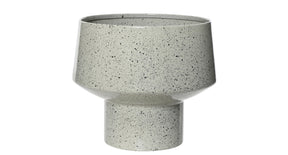Planter ijzer grijs dia18cm x h.16cm