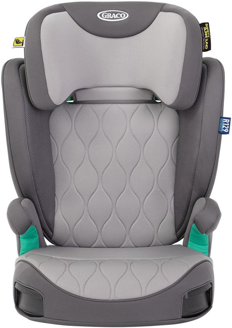 Graco affix - autostoeltje - isofix - inclusief rugleuning - iron - 100 tot 150 cm (ca. 3,5 tot 12 jaar) - i-size r129