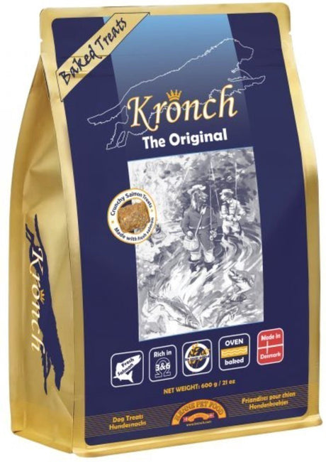 Kronch Henne 100 % Hundesnack - Lachs - 600 g