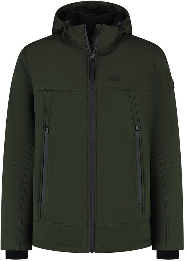 Kjelvik dax heren outdoorjas - groen