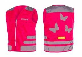 Wowow reflektierende Kinder Nussige Jacke Größe L Pink