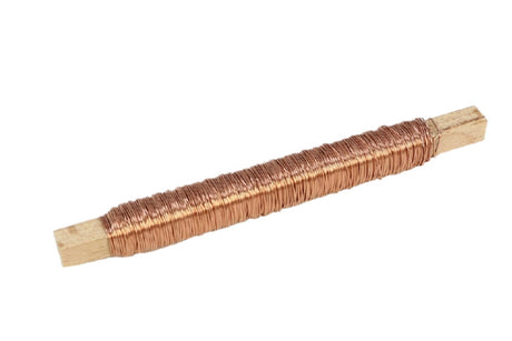HBx Natural Living Hobby Wickeldraht Kupfer 0,50 mm 50 Gramm Kupfer