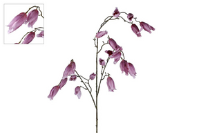 Kunstbloem fritillaria lila zijde 128cm (97279-7)**