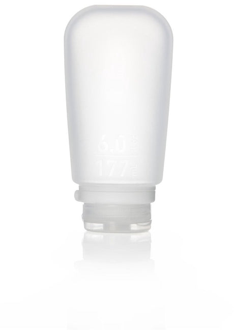 Human Gear – Gotoob+ – Reiseflasche – Flakon – wiederverwendbar – leicht – XL – 177 ml – klar