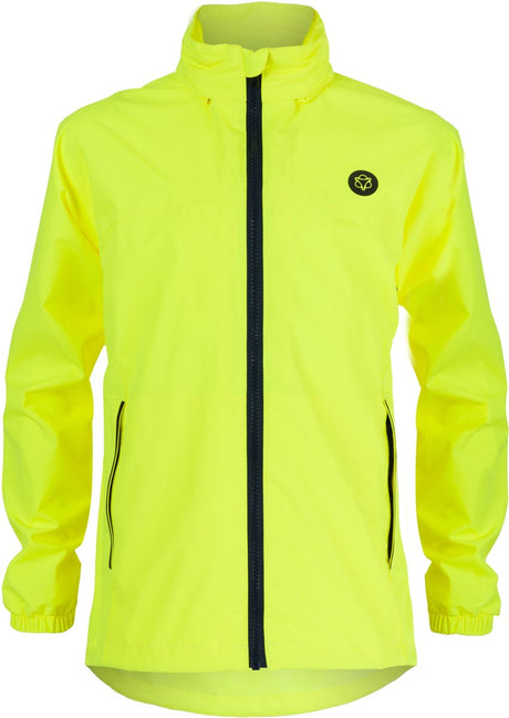 Agu go kids regenjas essential unisex - fluo geel