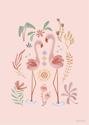 Little dutch blooming safari poster - a3