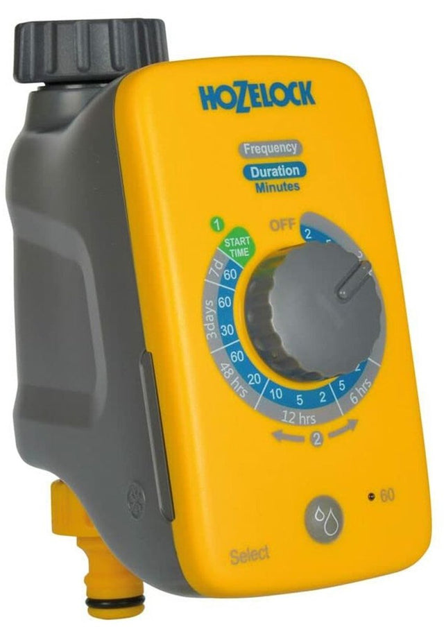 Hozelock irrigatieprogrammeur select controller 2220 1240 kraan analoog