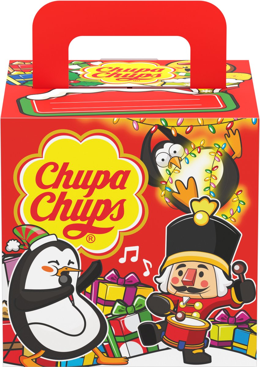 Chupa chups - snoep - kerst gift box - 12 doosjes x 103gr
