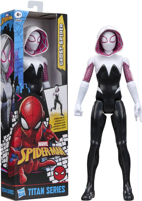 Hasbro Spiderman Ghost Spider Titan Held Spielfigur