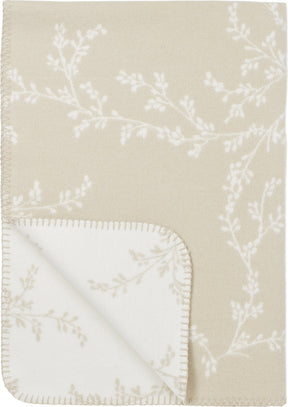 Meyco Baby Branches Babydecke – gewebt – Sand – 100 x 150 cm – 1,0 Tog