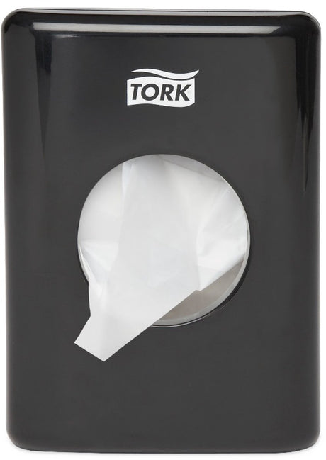 Tork 566008 Spender für Damenbindenbeutel schwarz 36x140x100 mm pro Stück (566008)