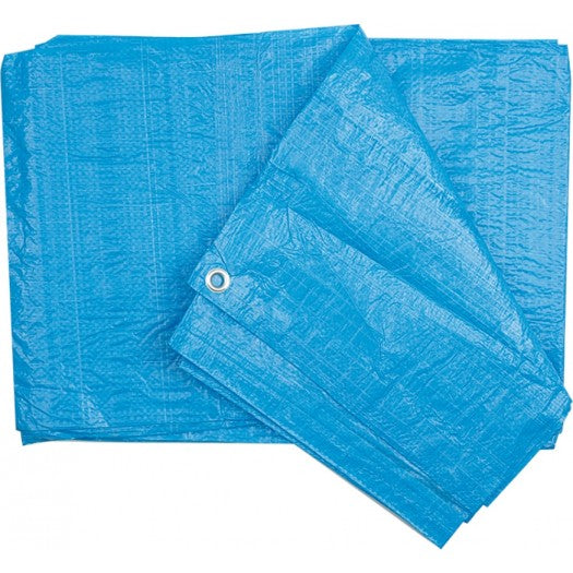 Vorel blauw dekzeil 90g 5* 8m