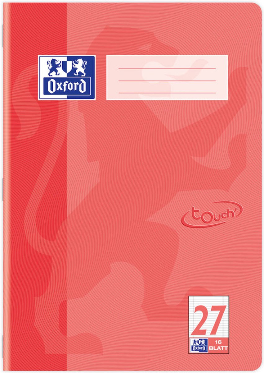 Oxford 400104444 schrijfblok schrift a4