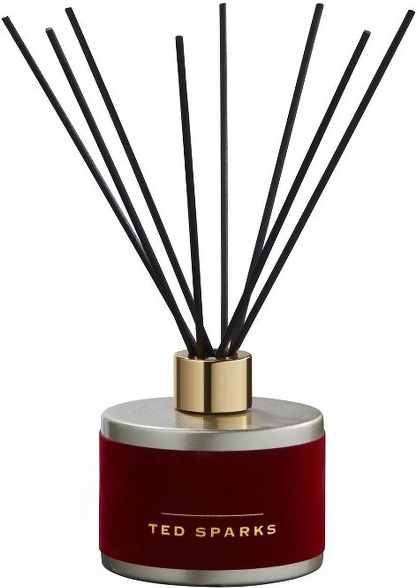 Ted sparks - geurstokjes - huisparfum - interieurparfum - huisgeur geurstokjes – luxe verpakking - wood musk