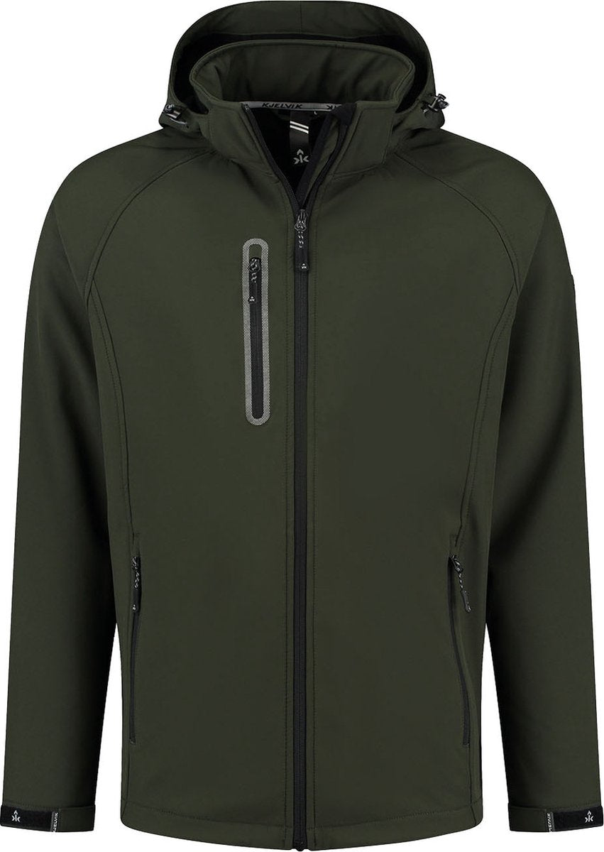 Kjelvik kevan softshelljas heren - maat 4xl