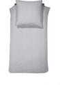 Cinderella morning 1-persoons dekbedovertrekset 155x220cm flanel lichtgrijs + 1 kussensloop 60x70