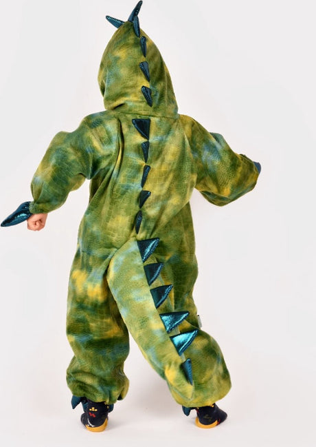 Den Goda Fen Dinosaurierkostüm – Kostüm – 3–4 Jahre – grün