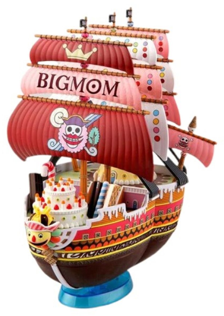 One piece verzamelfiguur grand ship collection qyeen-mama-chanter aluminium (aluminium)