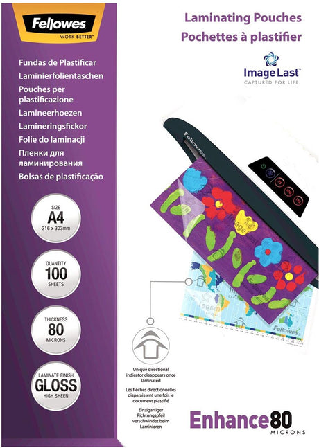 Fellowes Laminiertaschen A4 transparent