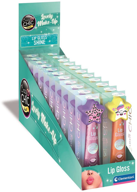 Clementoni Crazy Chic Lipgloss Stern Lila Gelb